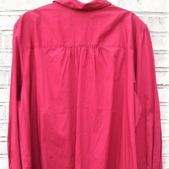 PLUS SIZE Woman Within Button Down Shirt. - Picture 3 of 9